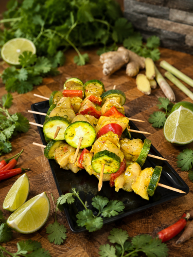 Brochettes de poulet
