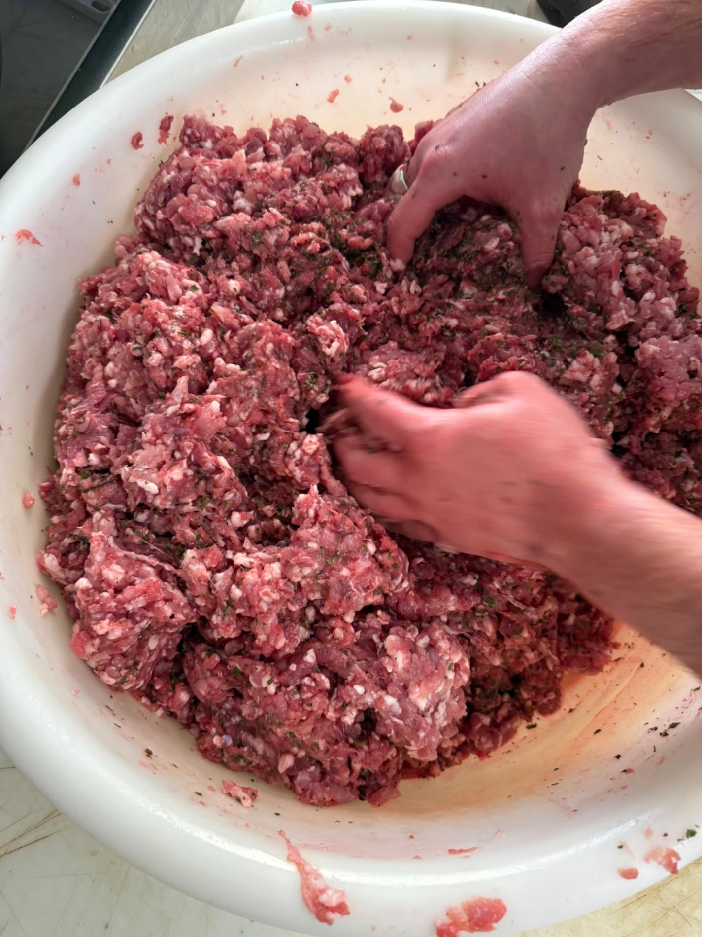 Fabrication de saucisse