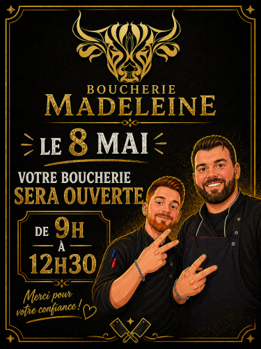 Ouverture mois de Mai