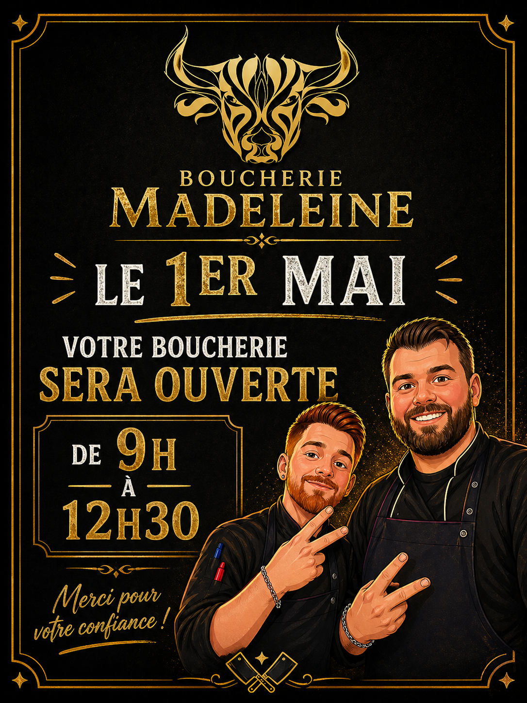 Ouverture mois de Mai